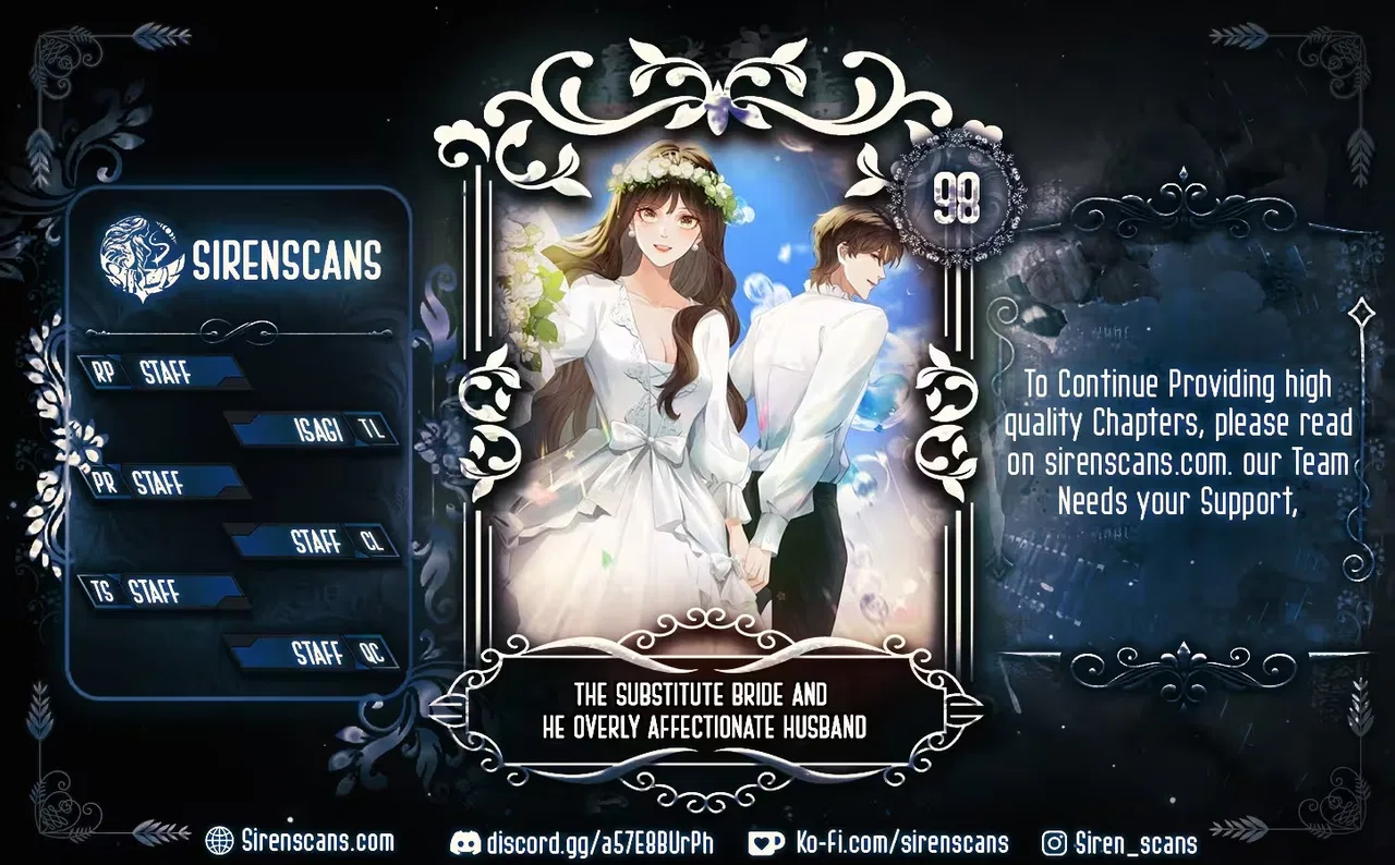 The Substitute Bride And The Overly affectionate Husband Chapter 98 – Page 1