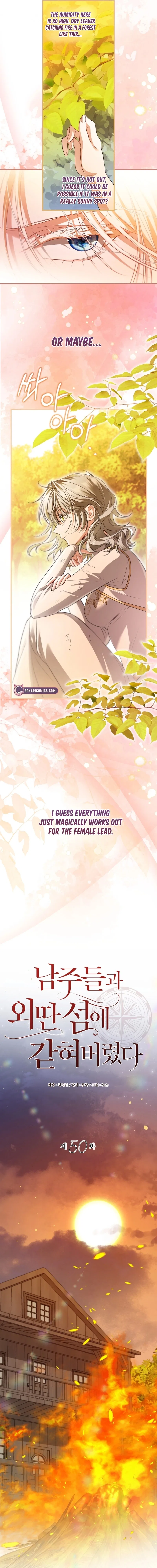 I’m Stuck on a Remote Island With the Male Leads Chapter 50 – Page 8
