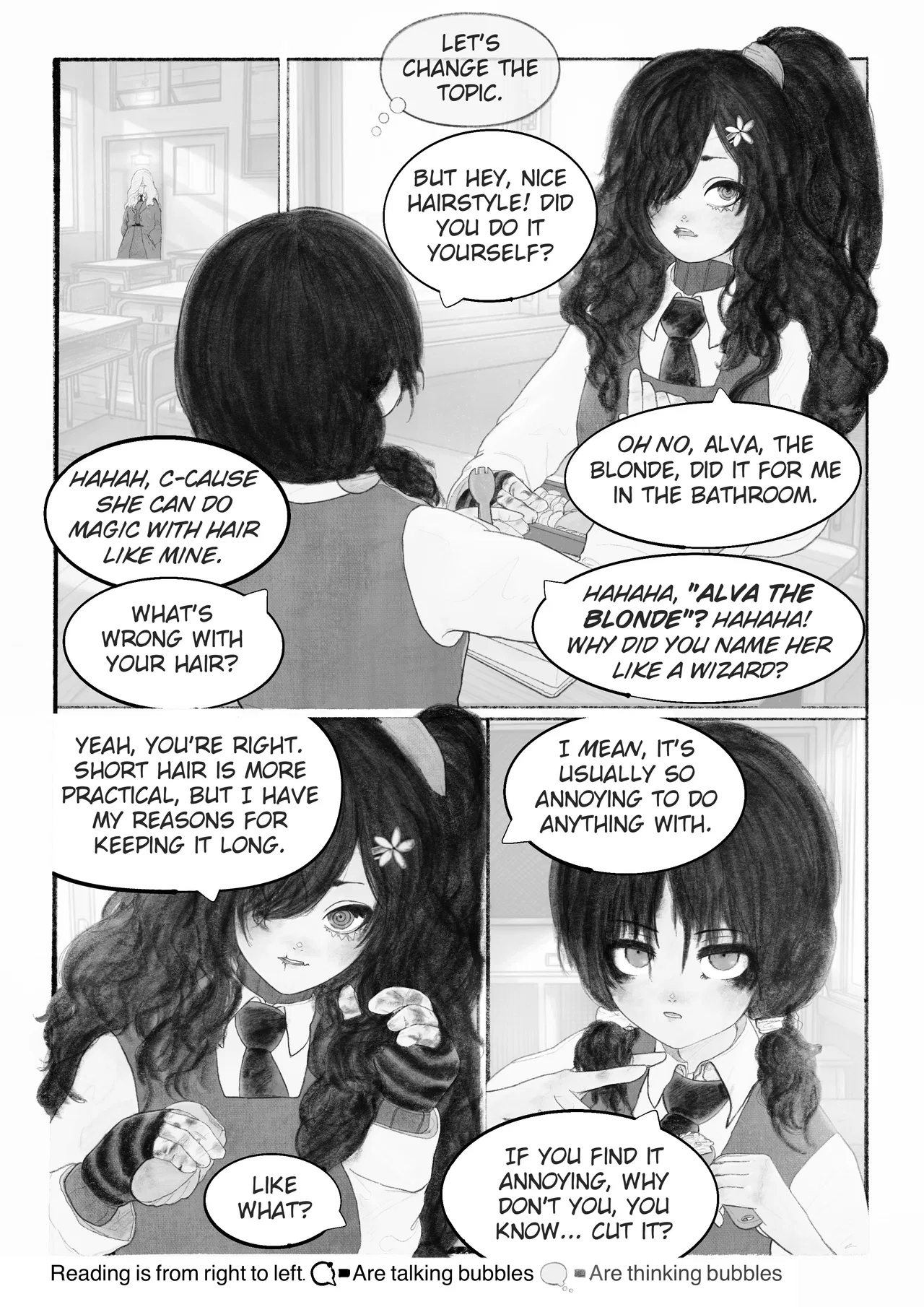 Is She Making Fun of Me? Chapter 13.2 – Page 1