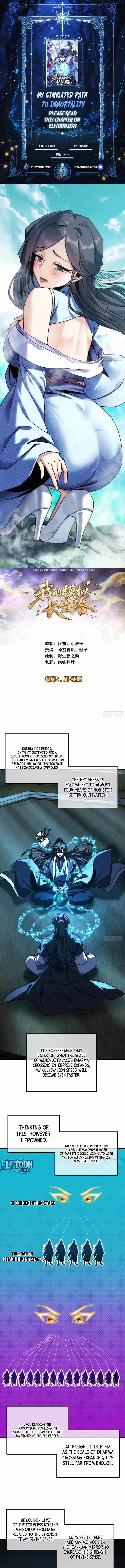 My Simulated Path To Immortality Chapter 89 – Page 1
