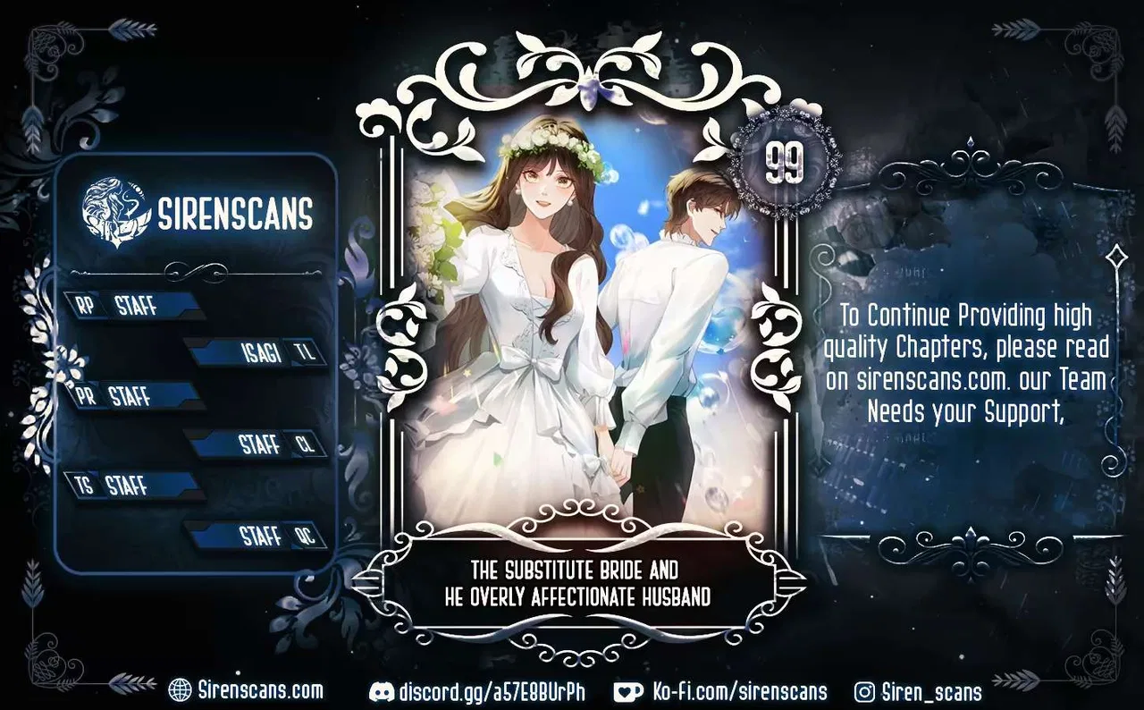 The Substitute Bride And The Overly affectionate Husband Chapter 99 – Page 1