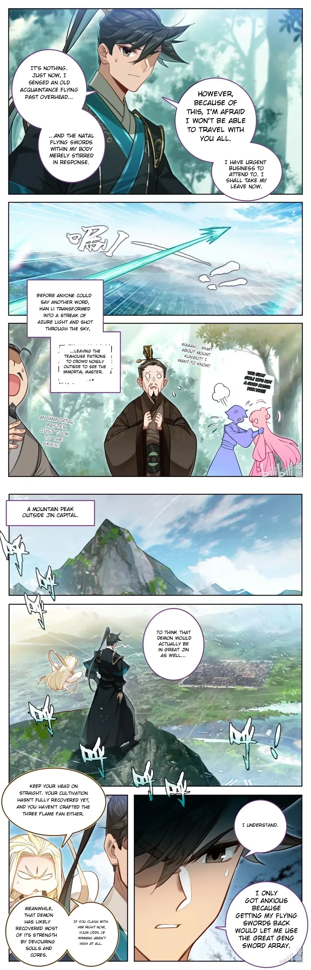A Record Of A Mortal’s Journey To Immortality Chapter 399 – Page 7