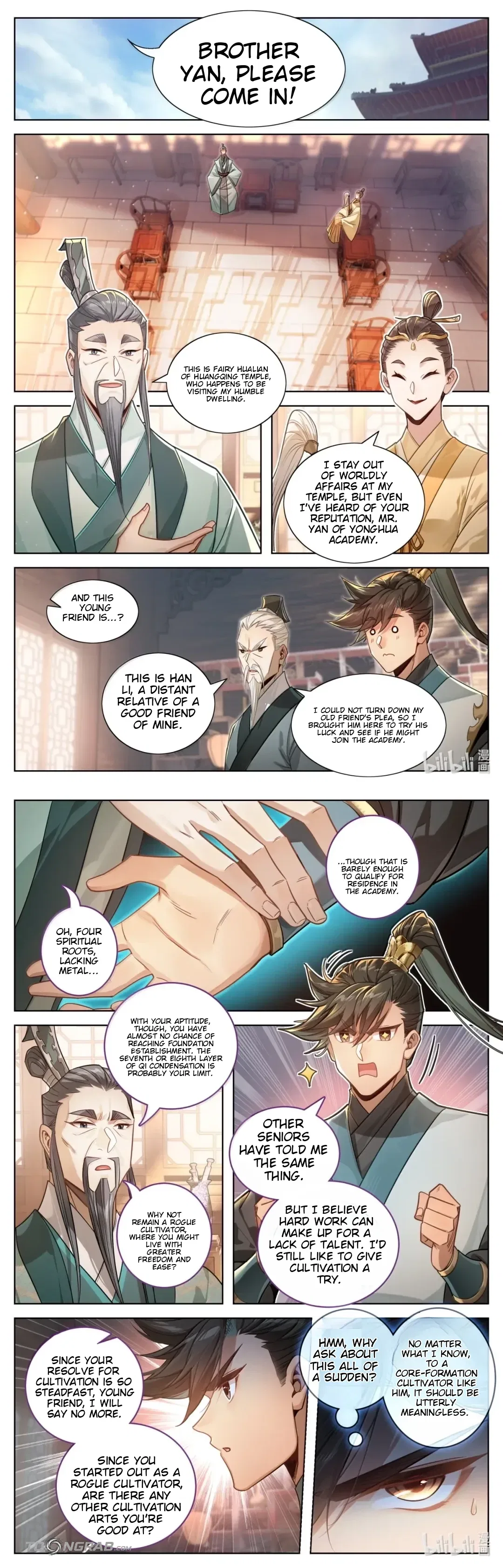A Record Of A Mortal’s Journey To Immortality Chapter 396 – Page 4