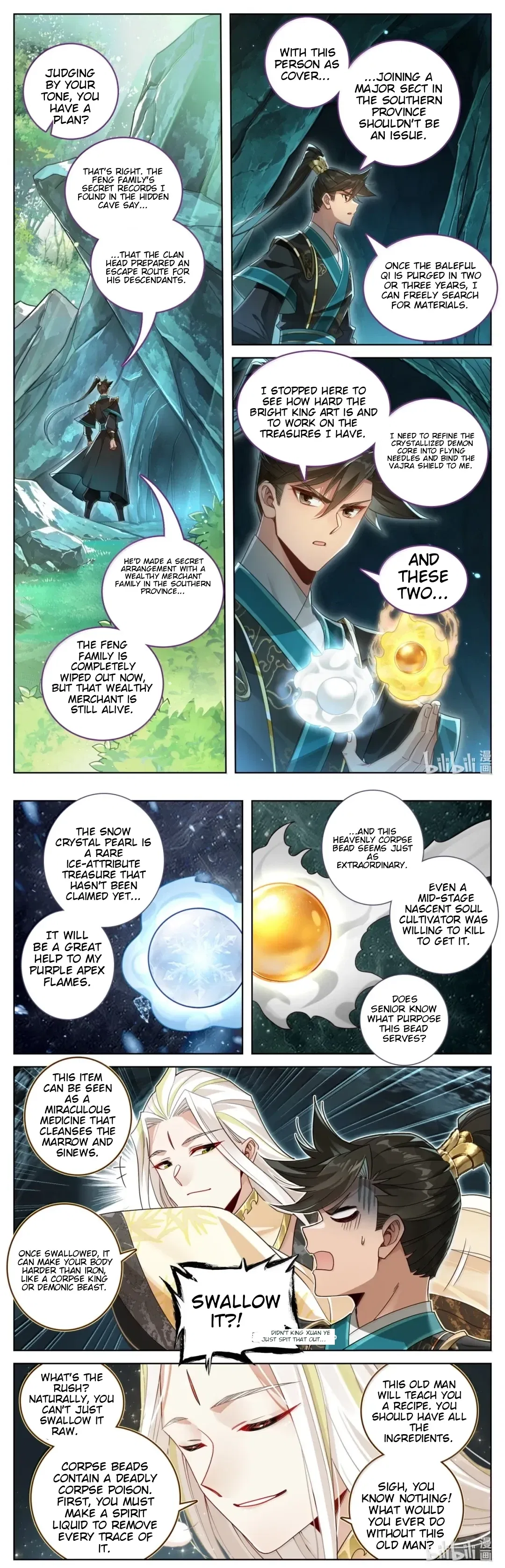 A Record Of A Mortal’s Journey To Immortality Chapter 395 – Page 7
