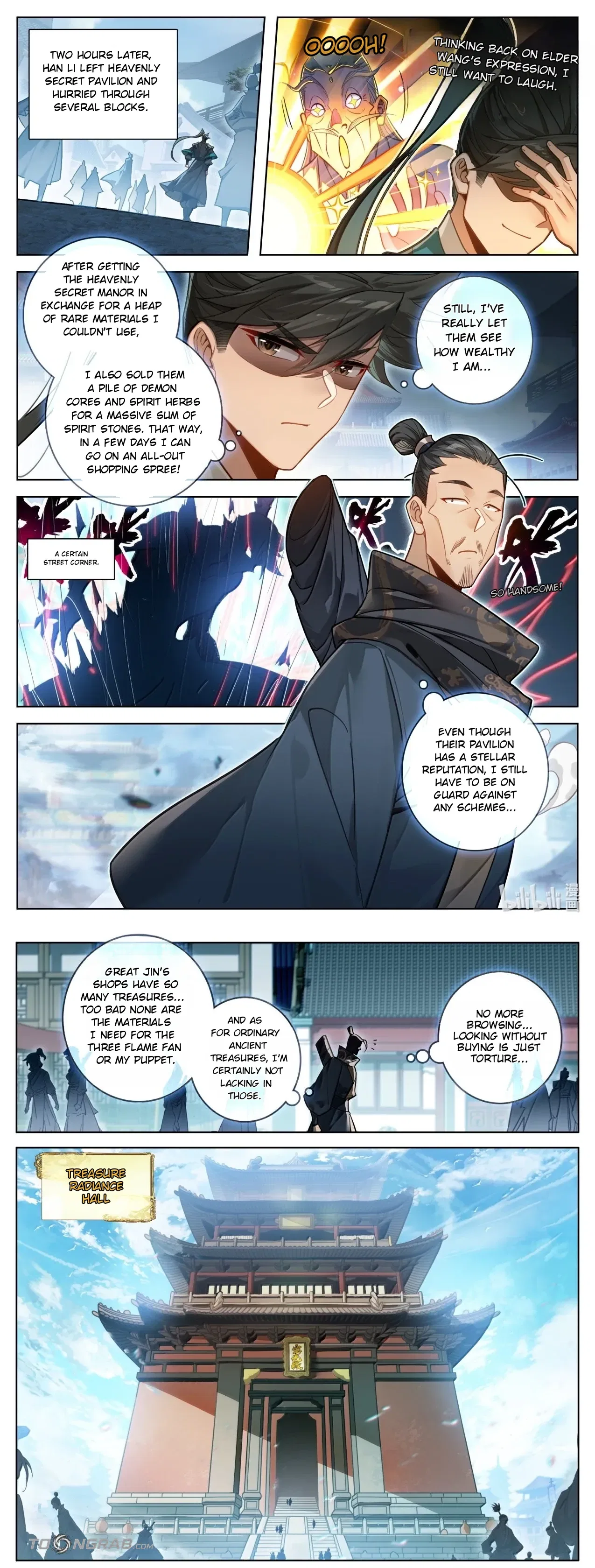 A Record Of A Mortal’s Journey To Immortality Chapter 401 – Page 1