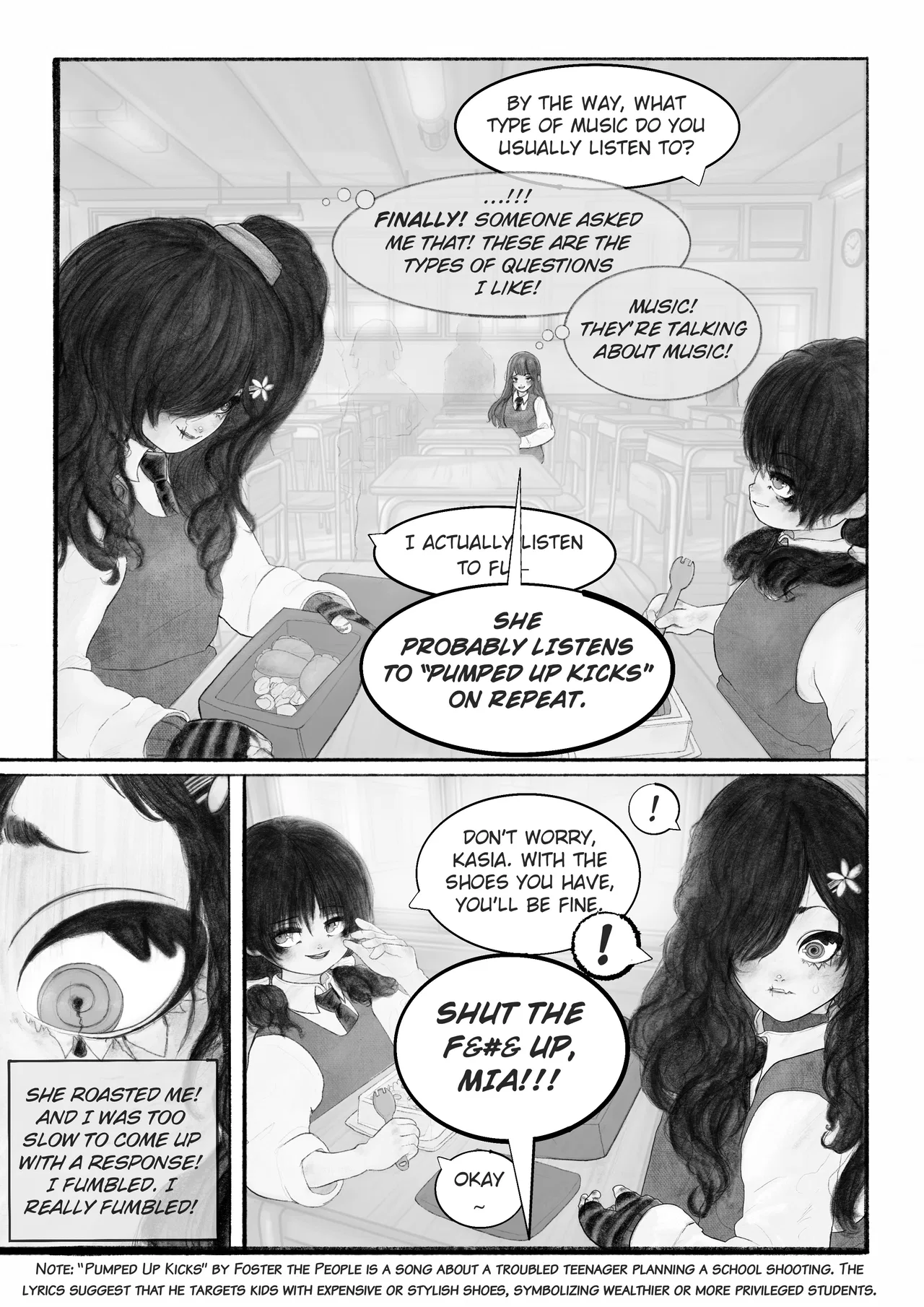 Is She Making Fun of Me? Chapter 13.3 – Page 1